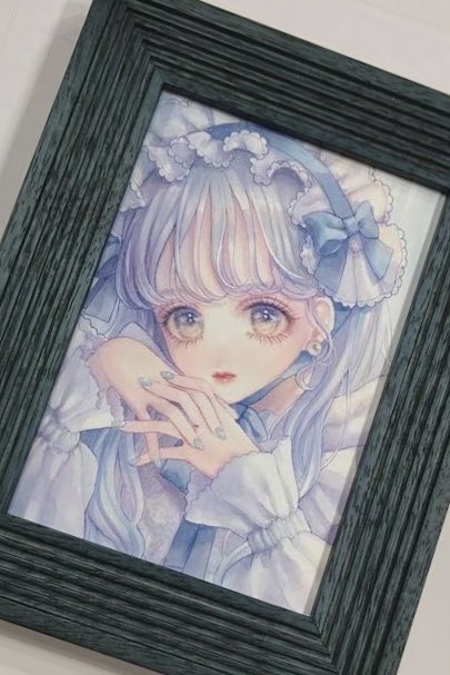 「frills picture frame」 illustration images(Latest)｜4pages