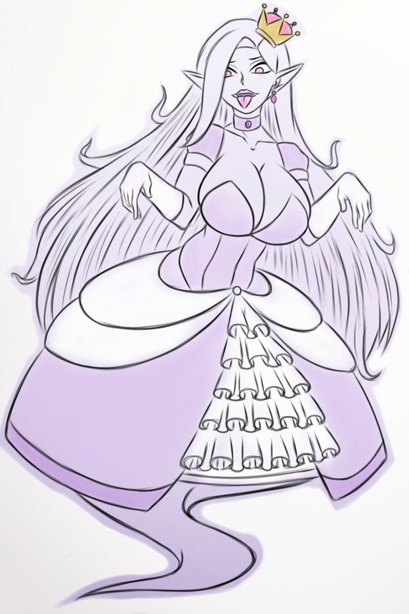 Yuison_error's tweet photo. Princess Boosette sketch https://t.co/0PN9yegerm