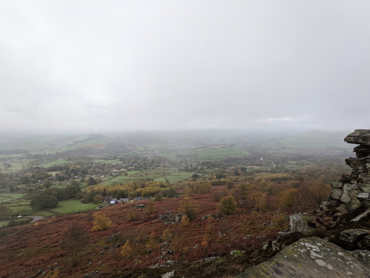 andy_couzens's tweet photo. @KoftheP A murky Eastern Moors loop this morning -  it's a bit muddy from Bar Brook to Shilito, up to the top of Totley Moor is a muddy slog, plenty of grip on the edges though. Nice and quiet on the trails, more cows than people! https://t.co/EcmpzSdN0i