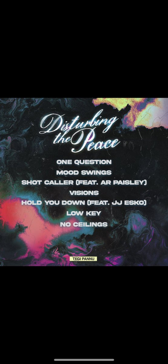 Disturbing The Peace 💽 ⏳