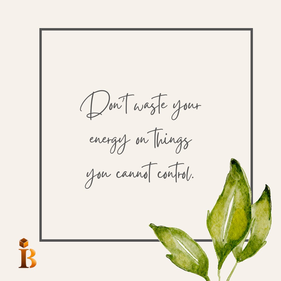ibossinc's tweet photo. "Don't waste your time on things you cannot control."

Please hit like, share, and follow us for more.

#ibossinc.com #iBOSSInc #Inspire #DigitalXcelerator #ActionPlans https://t.co/bYZITmqINC
