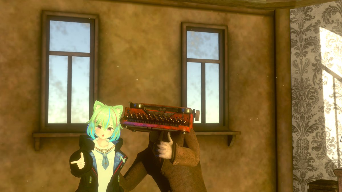 nerumawo_oshimu's tweet image. こういうのが体験したくてVRやってるんだよなぁって改めて思いました。
最後にTypemanと記念写真を撮る機会があったのだけど、ツーショット撮るのへたくそすぎた…
貴重な体験をありがとうございました！そしてまだ見てない人は見よう。
#Raindance #raindanceimmersive #Typeman #カソウ舞踏団