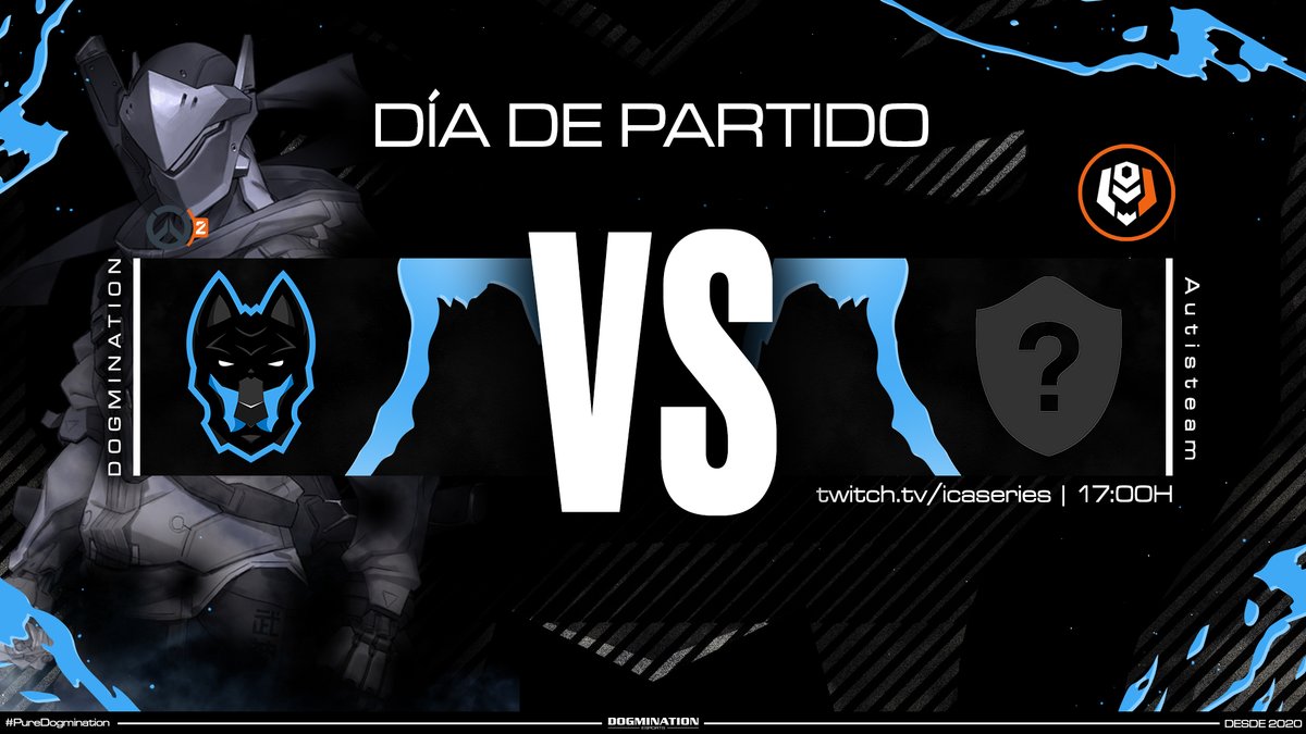 DogminationOrg's tweet photo. Esta tarde debutamos en el torneo de Overwatch 2 organizado por @ICAoverwatch. Será el primer partido de los tres que disputaremos en nuestro grupo.
🆚 #Autisteam
⏰ 17:00H
Lo podrás ver en:
📺 https://t.co/5jTljOeJZv
#PureDogmination 🐶 https://t.co/mZUPwaNIjM