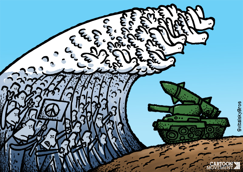 If wars can be started by lies, peace can be started by truth. #FreeAssange #DropTheCharges