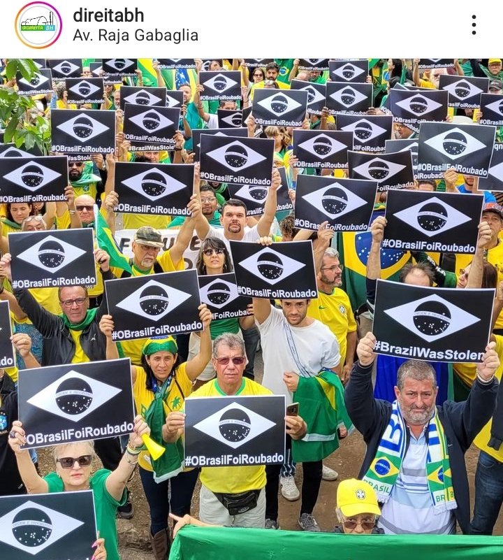 Rena9424's tweet photo. Belo Horizonte.  #BrazilWasStolen #SOSFFAA https://t.co/T09mnSH87b