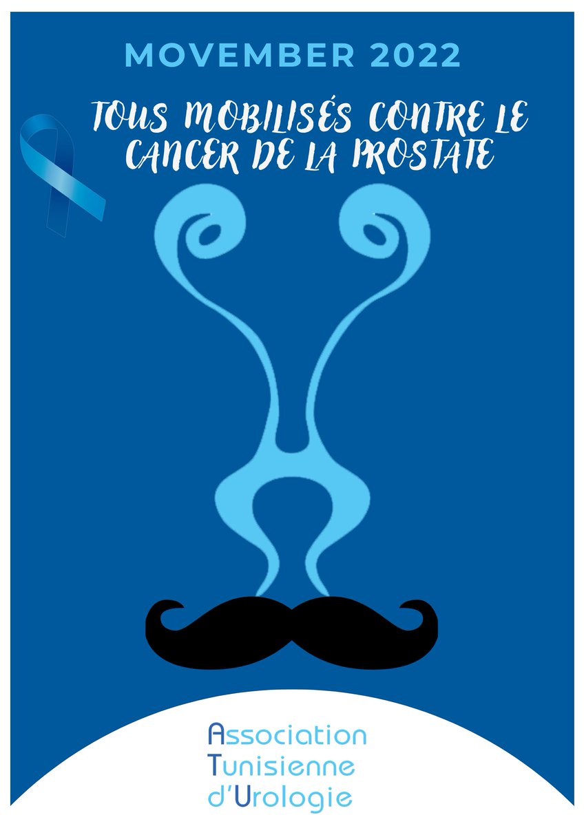 Association Tunisienne d'Urologie
#movember already started
support #MensHealth
#MensHealthMonth
<a href="/Uroweb/">European Association of Urology (EAU)</a> <a href="/eauesut/">European Section of Uro-Technology (ESUT)</a> <a href="/UrowebESU/">European School of Urology (EAU ESU)</a> <a href="/EauPatient/">EAU Patient Information</a> <a href="/AmerUrological/">Amer. Urol. Assn.</a> <a href="/AFUrologie/">Association Française d'Urologie - AFU</a>
