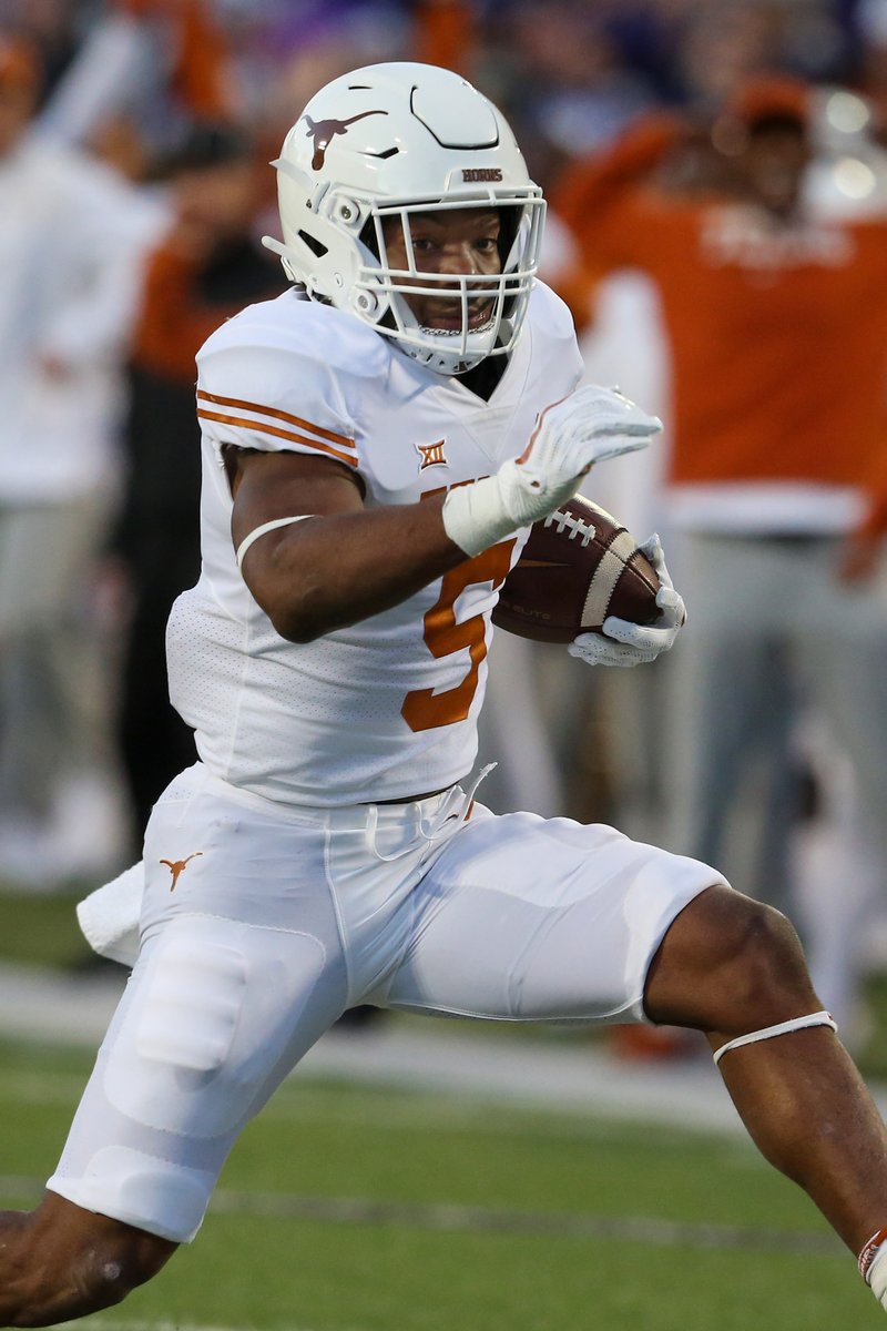 PFF_College's tweet photo. Bijan Robinson vs. Kansas State

🔥 209 rushing yards
🔥 120 yards after contact
🔥 8 missed tackles forced https://t.co/xiOdfKgCiK