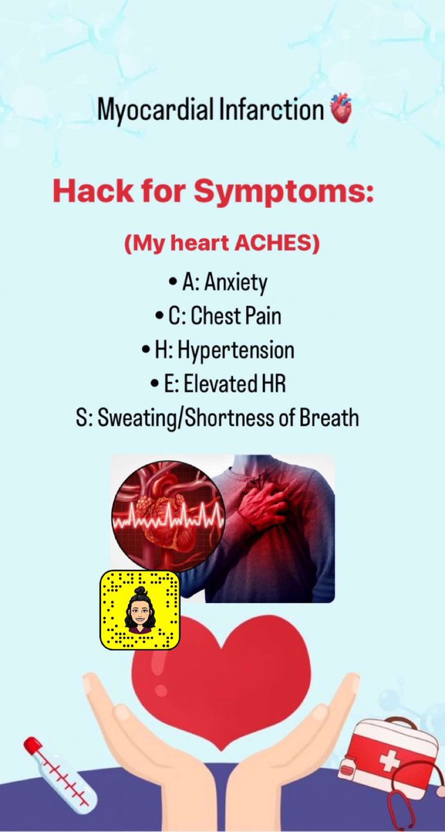 nawal1191's tweet photo. تعالو نشوف MI بشكل مختصر 😍🫀
#nursing_intern https://t.co/yDvggyKECr
