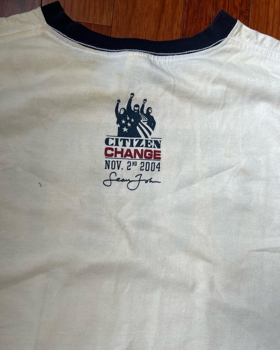 Time to pull this classic out of the closet brother @diddy #voteordie #thistuesday