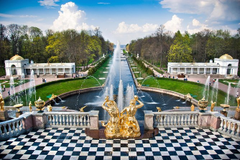 Who lived in Peterhof?
Peterhof was founded as a country estate for Peter the Great, but developed into an exquisite royal residence following the tsar's visit to Versailles in 1717. Its main elements were laid out by 1723 and included the Lower Park, Upper Garden, Sea Channel and two small palaces - Monplaisir and the Marli Palace.