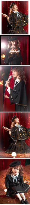 あんスタ 中国 -胡桃木jk- 学園風セットALKALOID 
11月10日より胡桃木jk公式ショップで予約開始
セット内容:スカート、マントコート、シャツ
単品販売あり 