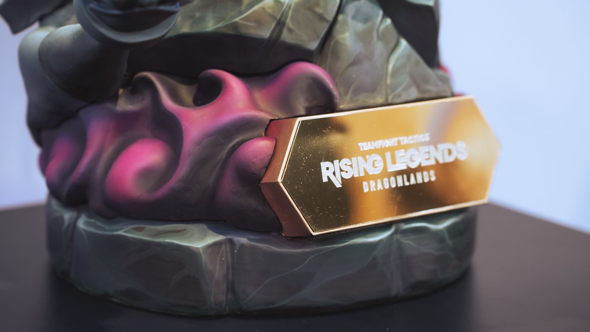 CompeteTFT's tweet photo. We are truly blessed to be able to host such an amazing event in the studio with an incredible team that is giving 100% themselves to deliver you the best #TFTRisingLegends Finals experience.

Stage 🤯
Trophy 😍
Style 🥰

📺 Countdown started! Join now: https://t.co/yCnsPwrQAn https://t.co/EDaYXTLdO0