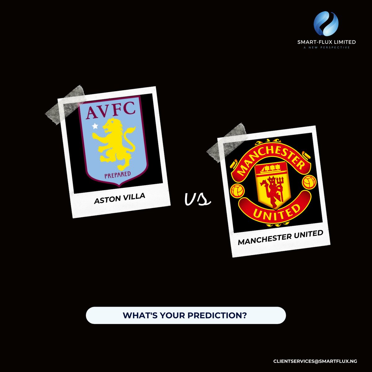 NuruBuildServ's tweet photo. What's your prediction?
#AVLMUN #Ovaltine #Obasanjo #CONUA #AsuuStrikeUpdates #Martial #ManchesterUnited #AstonVilla https://t.co/cQb811RPNB