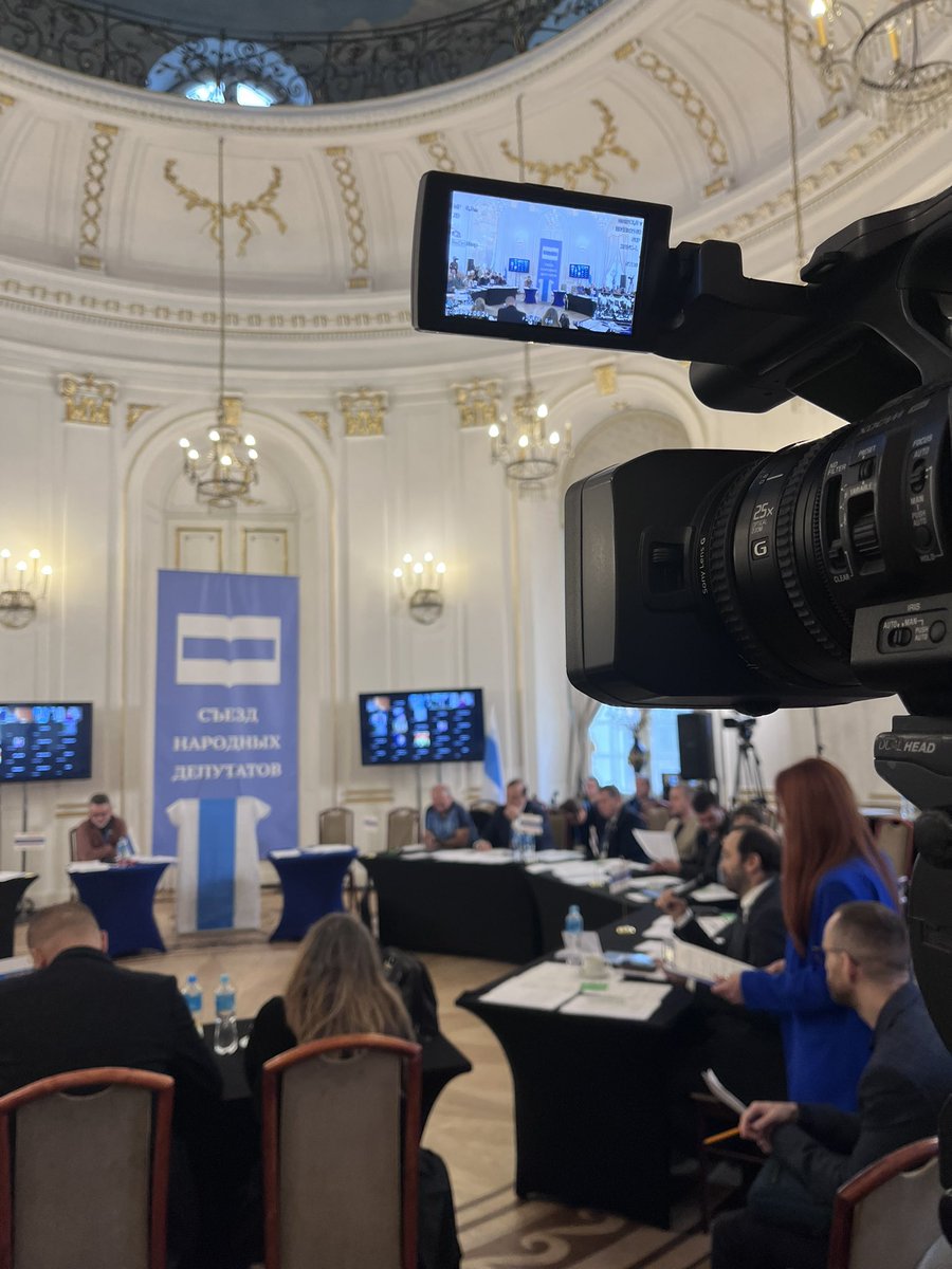 officejjsmart's tweet photo. Day two of the Congress of Russian People’s Deputies: Discussing how Putin can be removed from power.
#RusDep https://t.co/fAg2sAk9za