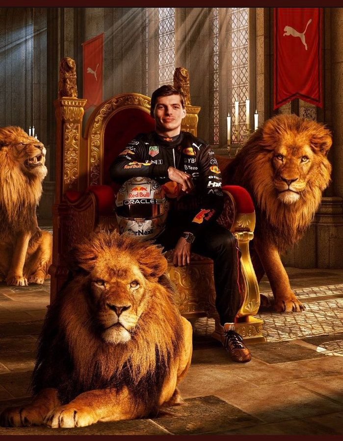 RICCx1's tweet photo. @karunchandhok @Max33Verstappen Consistency like only a champ has. Max is a machine from another world. And just for #CultLH to know; being an alien is NOT CHEATING!
#MaxIsTheBest
#UnleashTheLion https://t.co/3nyfUl44K3