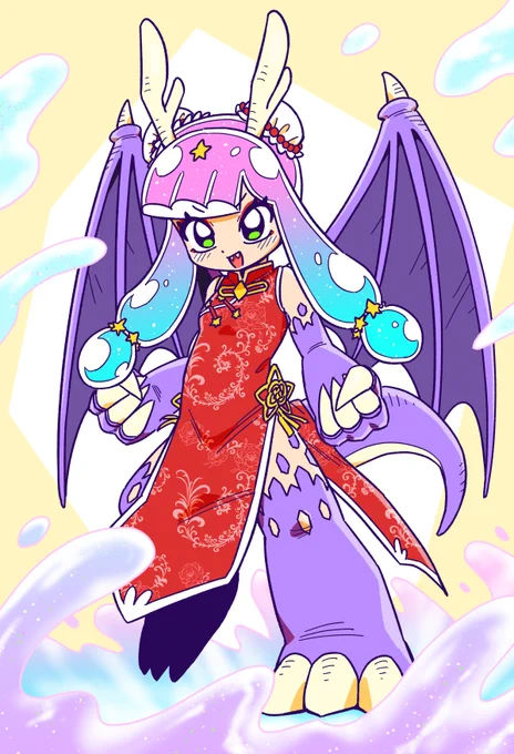 とっても描きたくなるデザインだったので描きました#ぷにるはかわいいスライム 
