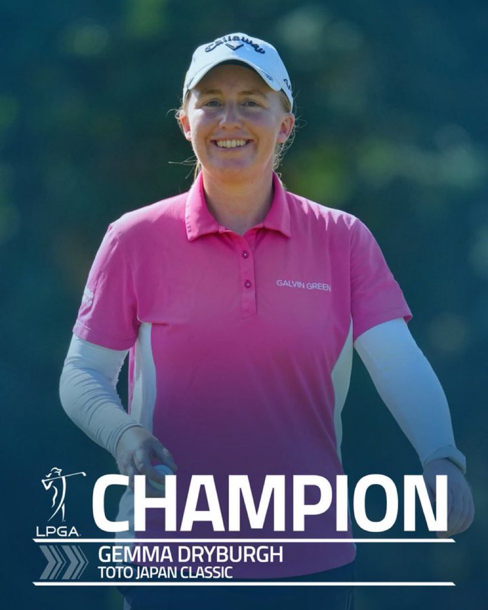 146th 106th 100th 115th Those were the finishes on the points list for Gemma Dryburgh on the lpga coming into this season. Multiple trips to Q-school, playing Tours all over the world, and today took down a stacked leaderboard for her 1st LPGA win. Awesome.