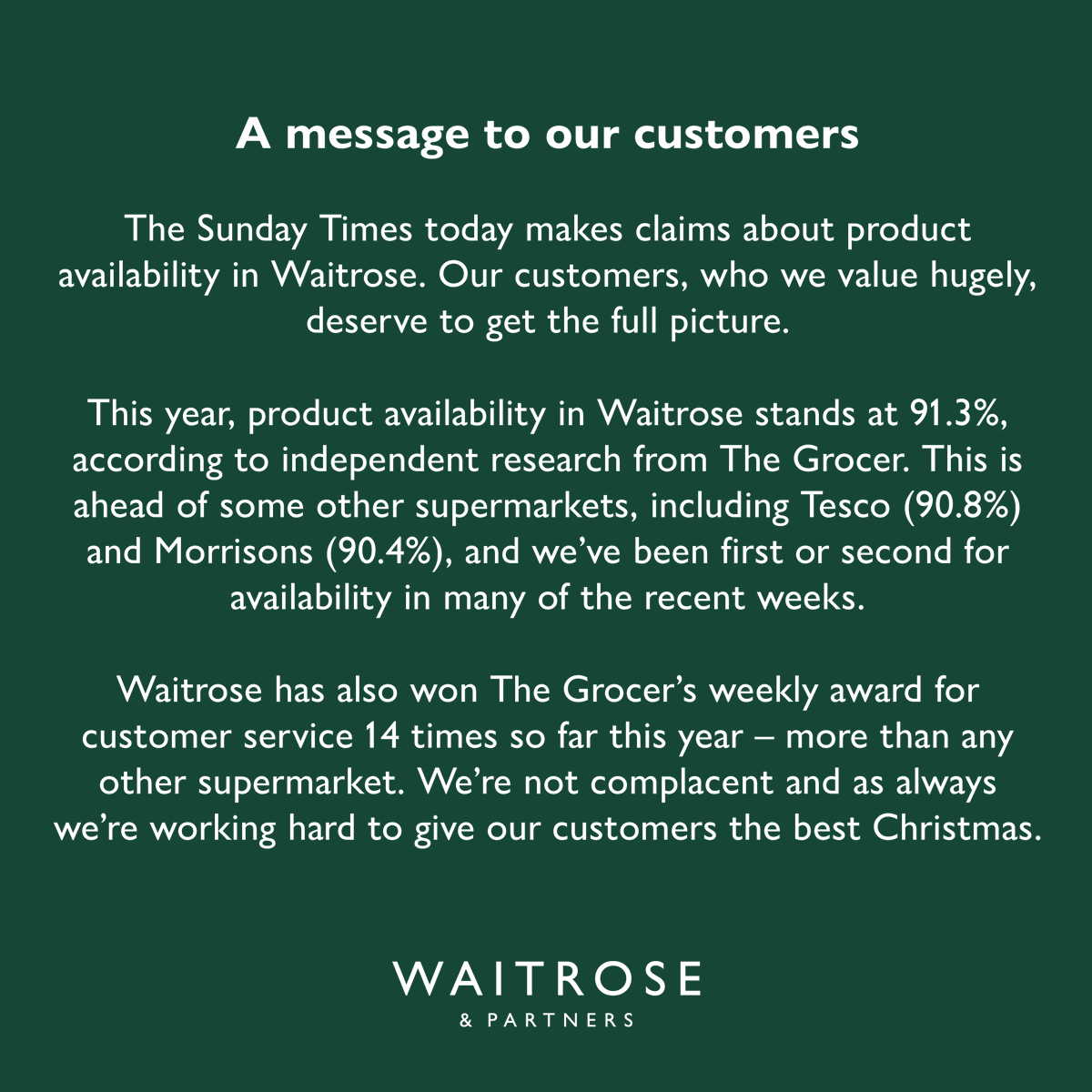 Waitrose & Partners tweet media