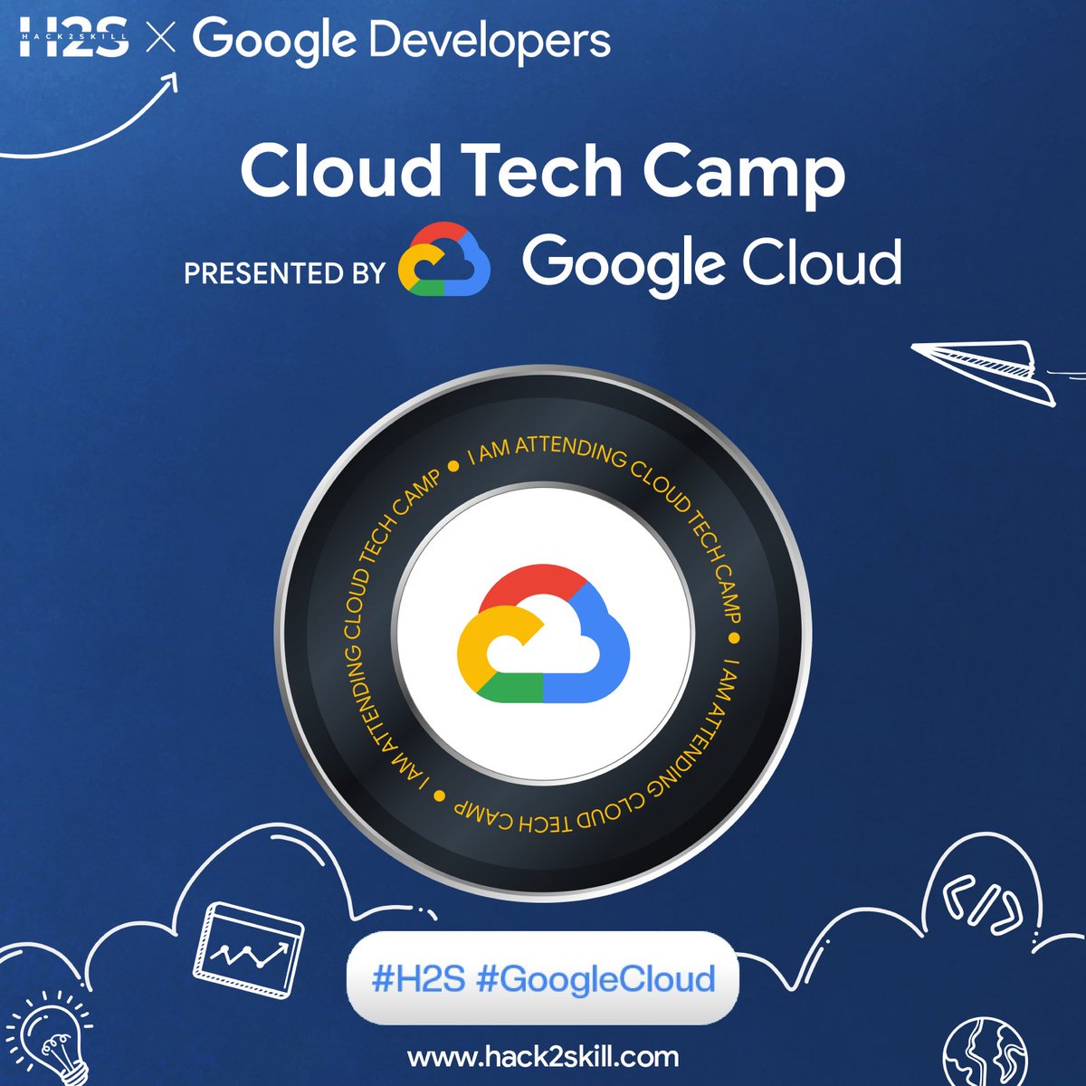 Aashish_Esperer's tweet image. Thank you, @hack2skill @GoogleDevsIN @GoogleCloud_IN @googlecloud 
for providing this opportunity to avail GCP cloud digital leader exam . First &amp;amp; second session was much informative . Looking forward to the next sessions. 
#GCTC #H2STC #CDL #Clouddigitalleader #Hack2skill