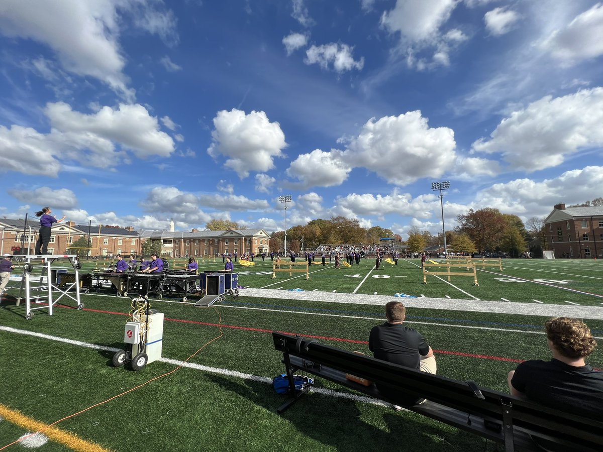 The <a href="/MusicMacon/">Randolph-Macon Music</a> Pep Band hosted the  <a href="/M_villeHS/">Mechanicsville High School</a> Marching Mustangs for our last home game. Congrats to these students on a great Marching Band season!!! 🎶 They were awesome and the <a href="/RandolphMacon/">randolphmacon</a> fans showed lots of love! ❤️