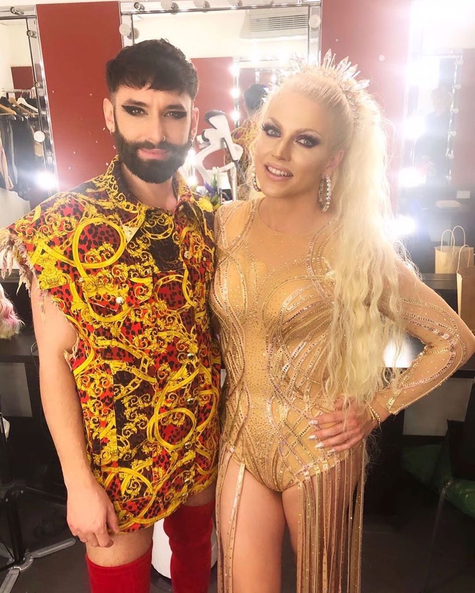neverstopsayin's tweet photo. Happy birthday @ConchitaWurst 🎂🎉 Wishing you a wonderful day and a fantastic year ahead 💝 https://t.co/C8IOGBdK08