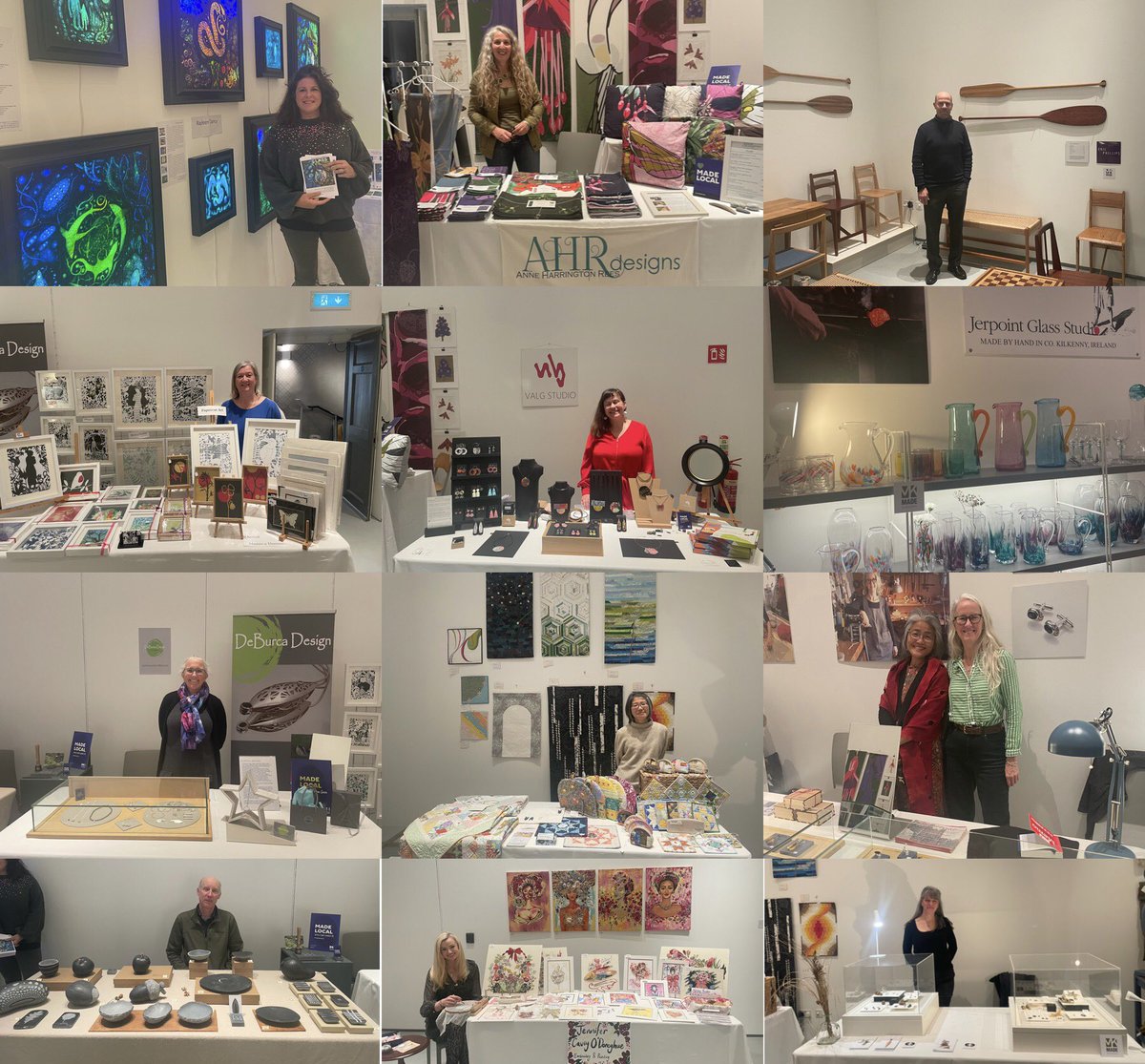 butlergallery's tweet photo. We are open until 5pm today, pop in to #butlergallerycraftfair 

Enjoy a look around and meet all of the wonderful suppliers. 

#butlergallery #kilkenny #shoplocal #supportlocal https://t.co/W00ppcwo7l