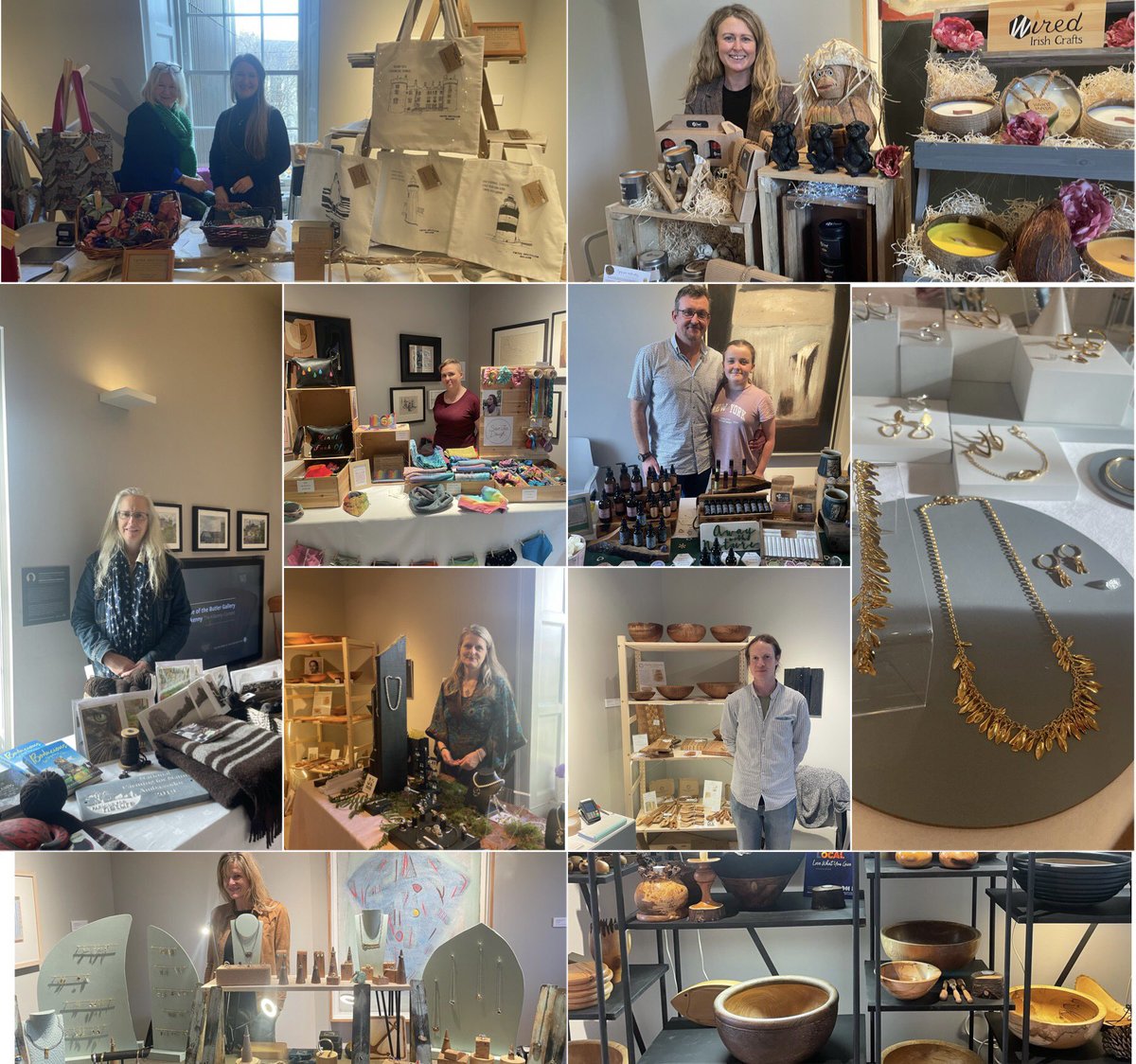 butlergallery's tweet photo. We are open until 5pm today, pop in to #butlergallerycraftfair 

Enjoy a look around and meet all of the wonderful suppliers. 

#butlergallery #kilkenny #shoplocal #supportlocal https://t.co/W00ppcwo7l
