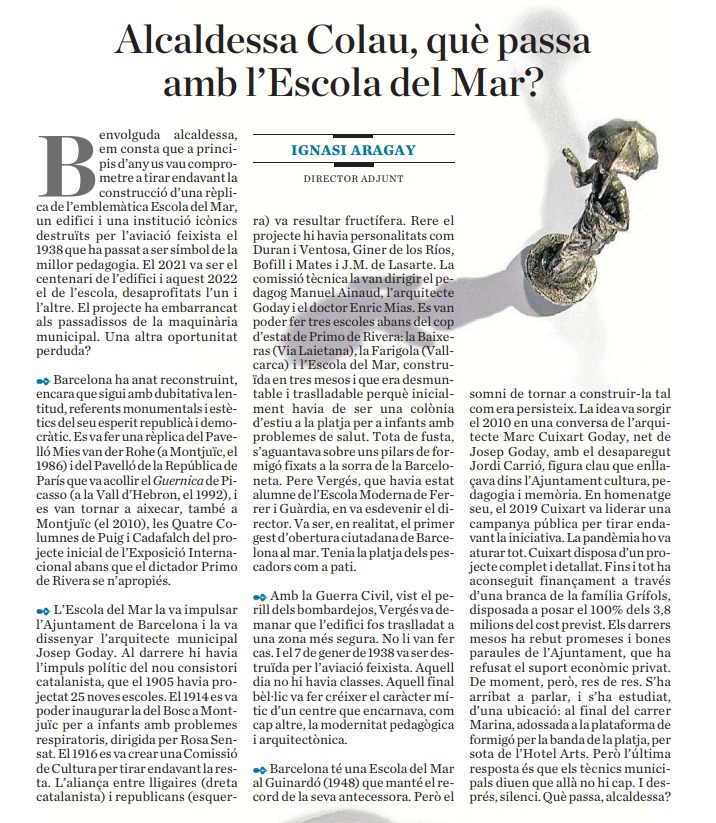 Article de l'Ara!!!