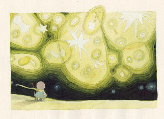 #クリエイターさんの夜っぽい作品が見たい夜の絵はとても多い… 
