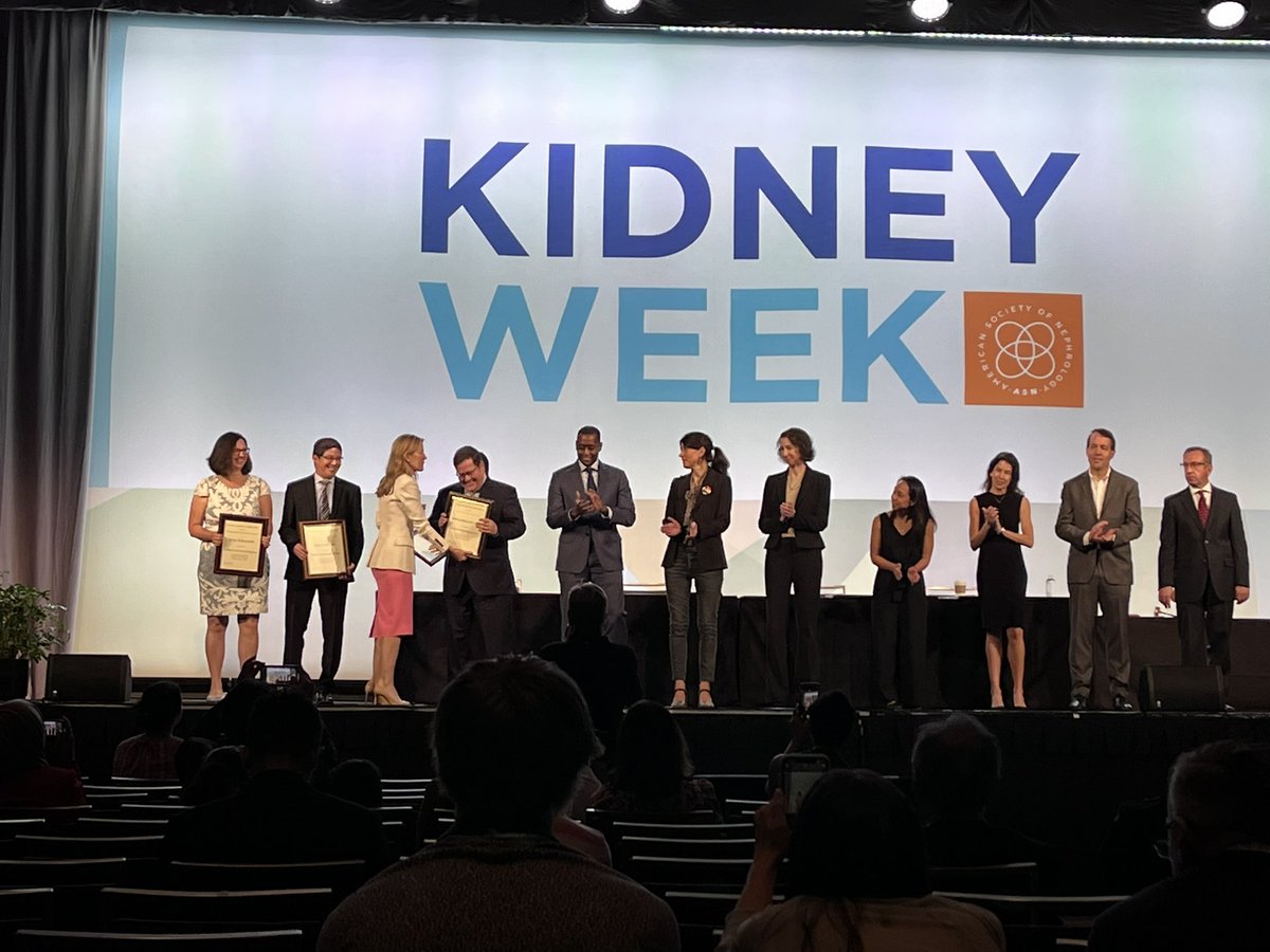 Congratulations to <a href="/Nephro_Sparks/">Matthew Sparks, MD</a>. It is amazing to see him get recognition for all his work. He has pushed nephrology forward for a long time and will be making this field better for many more years.