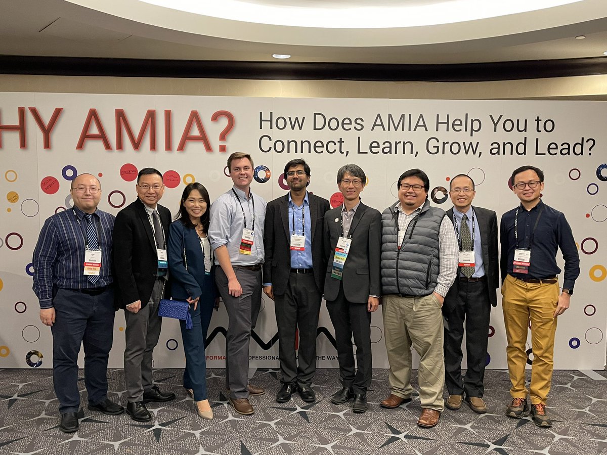 dannytywu's tweet image. A wonderful organizing committee of the 13th Workshop on Visual Analytics in Healthcare at #AMIA2022