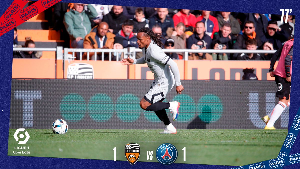 ✊ Allez Paris ! 

#FCLPSG I 1-1