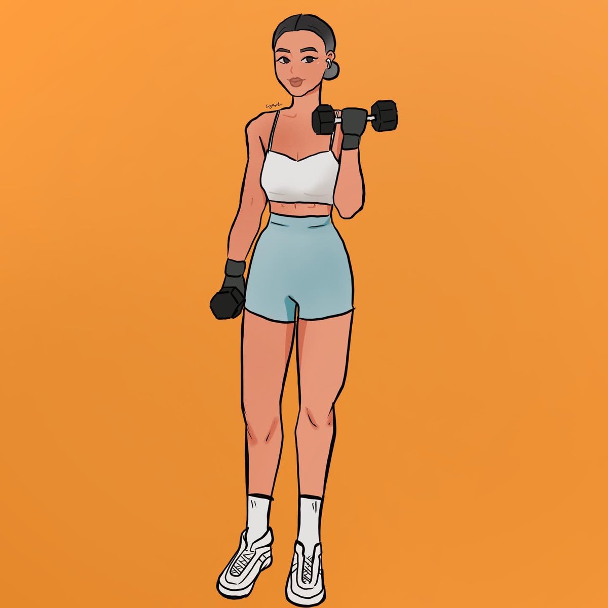 _yashni's tweet photo. Hi! I've risen back from the grave but will disappear again. Here are drawings of me working out. I've became a gym rat now 😭💛

#art #ArtistOnTwitter https://t.co/Jta7ujhaGJ