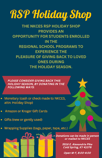 NKCESKids1st's tweet photo. NKY we need your support.
Please consider donating to help make this a memorable Christmas for our @NKCESRSP students and their families.
Any donations can be dropped off or mailed to NKCES!
#ConnectGrowServe #holidayshopping https://t.co/bauHMiP1IC