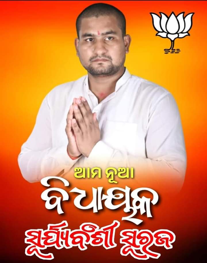 ଧାମନଗର ଉପନିର୍ବାଚନରେ ୯୮୬୧ ଖଣ୍ଡ ଭୋଟରେ ବିଜୟ ହେଲେ ବିଜେପି ପ୍ରାର୍ଥୀ ସୂର୍ଯ୍ୟବଂଶୀ ସୂରଜ।

#Congratulations #SuryabanshiSuraj 
#BJPWIN #dhamnagarbyelection