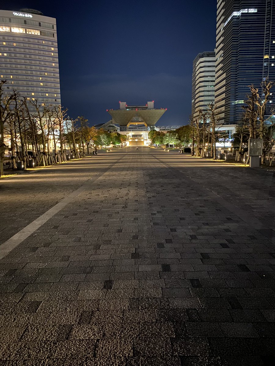 仕事で東京ビッグサイトの近く通った。
前乗りしたり、床ゴロゴロしたなぁ