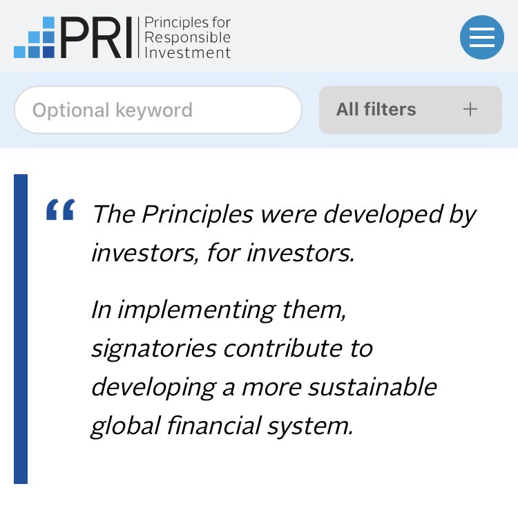 CocoMccool's tweet image. Given UNPRI and ESG (i.e., Klaus Schwab’s/WEF’s Stakeholder Capitalism) date back to 2005 in the investment community, I’m beginning to think the ‘08/‘09 financial crisis was manufactured to usher in “sustainable finance”.

Problem-Reaction-Solution