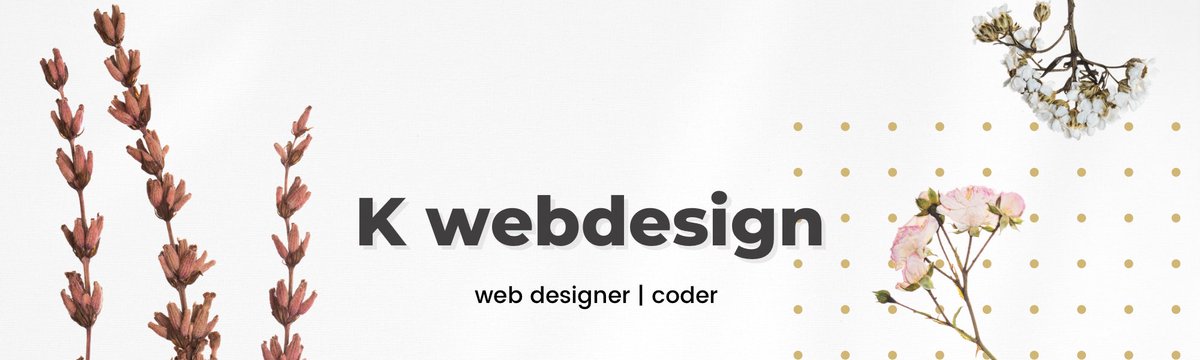 K__webdesign's tweet image. Twitterのヘッダーを名刺っぽく作ってみた🥹
卒業する頃には一人前になる！！
#webデザイン勉強中 #webデザイン初心者