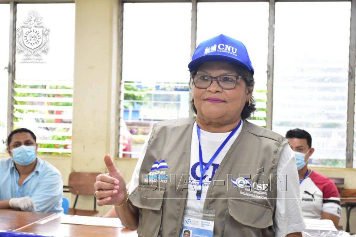 Nuestra rectora, MSc. Almarina Solís, ejerce su derecho al Voto en estas Elecciones Soberanas Municipales 2022.
🌐 noticias.unanleon.edu.ni
#UNANLeón #Nicaragua #BicentenariaUNANLeón