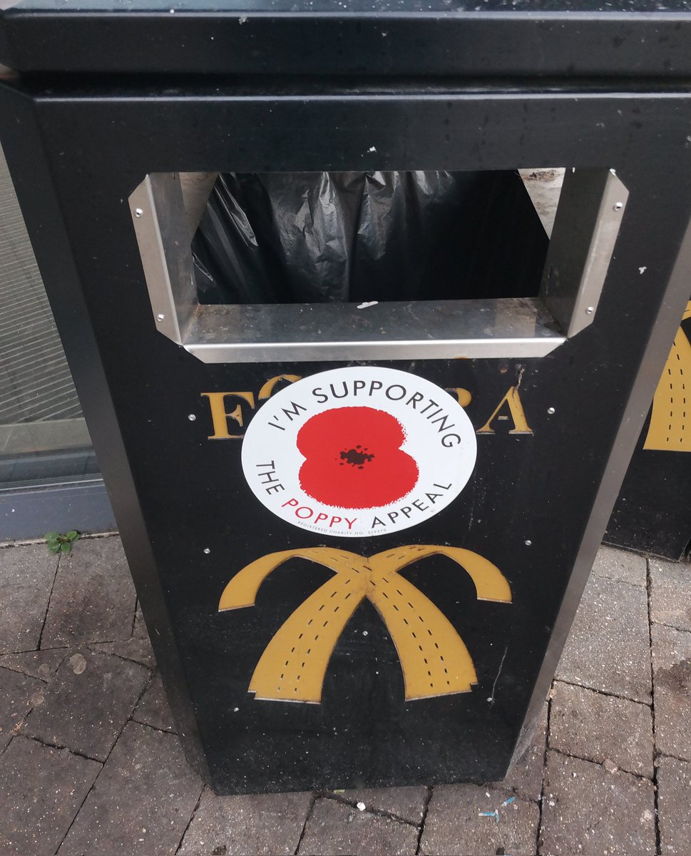 It was the great philosopher, Boy George, that very nearly said "War, war is rubbish!" <a href="/giantpoppywatch/">Poppy® Watch</a>

Thanking the fallen for their services at the M40 Beaconsfield Service