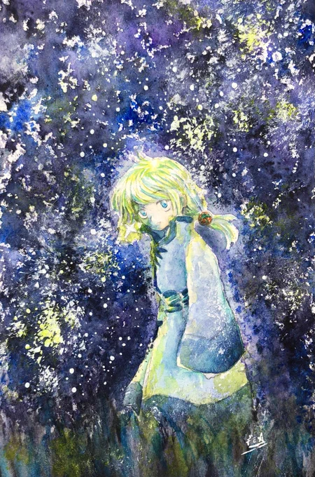 #クリエイターさんの夜っぽい作品が見たいいろいろありますが夜だなぁて絵はこちら… 