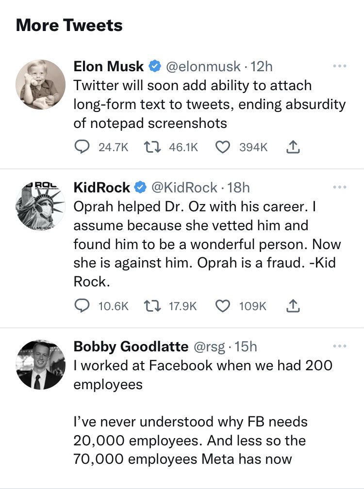TwatDonald's tweet photo. Gee, I wonder what could’ve happened recently that’s made all the right wing thicko’s tweets become more prominent? https://t.co/xKTnH6sHHC