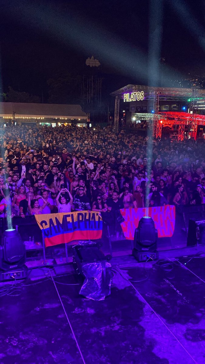 CamelPhat's tweet photo. WHAT A PLACE… MEDELLÍN 🇨🇴💛 https://t.co/oseKztaakz