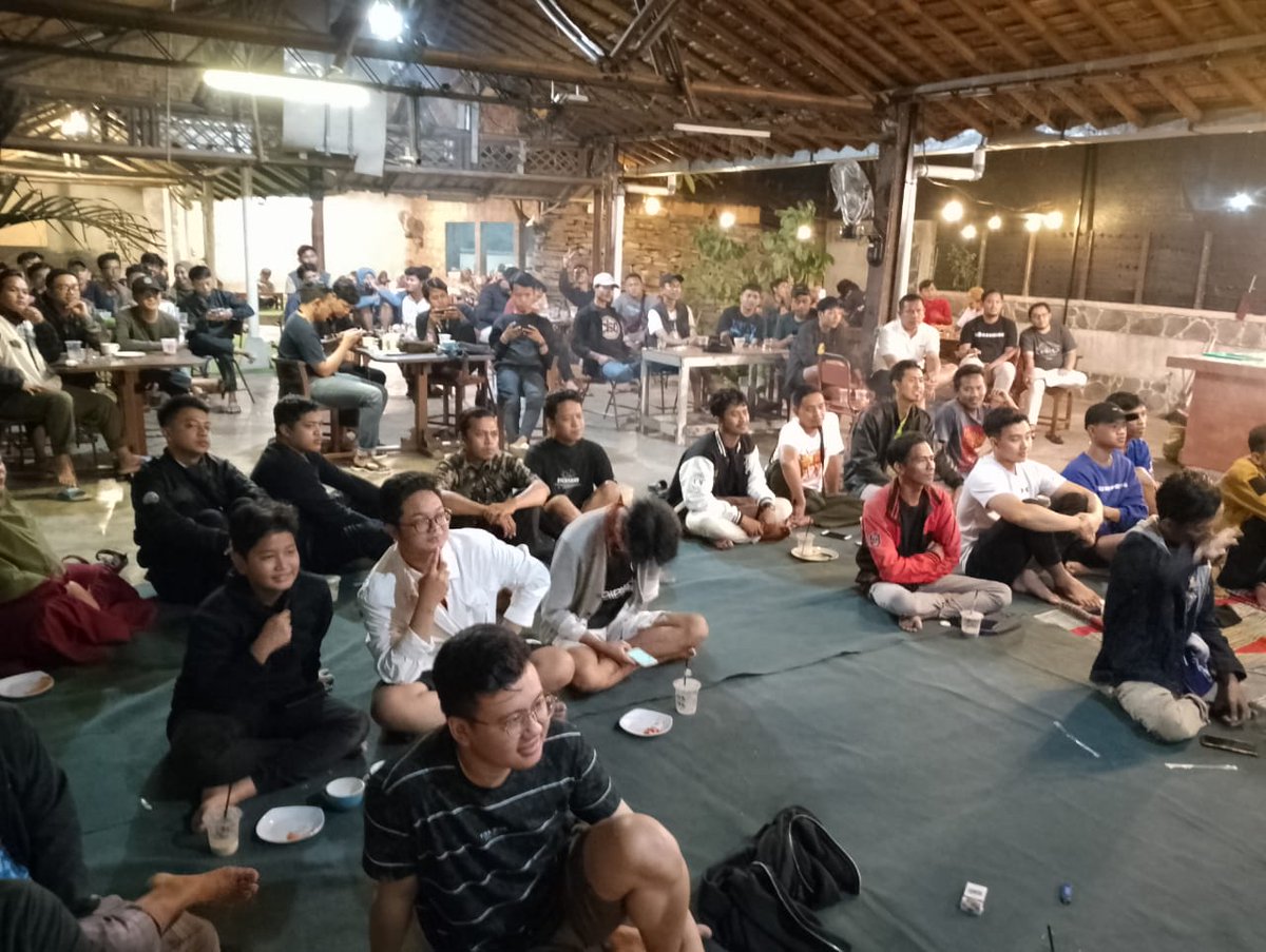 Terima kasih yg sudah merapat
C u nextime
Enjoy the moment 😁
Kata koc <a href="/CoachJustinL/">Justinus Lhaksana</a>