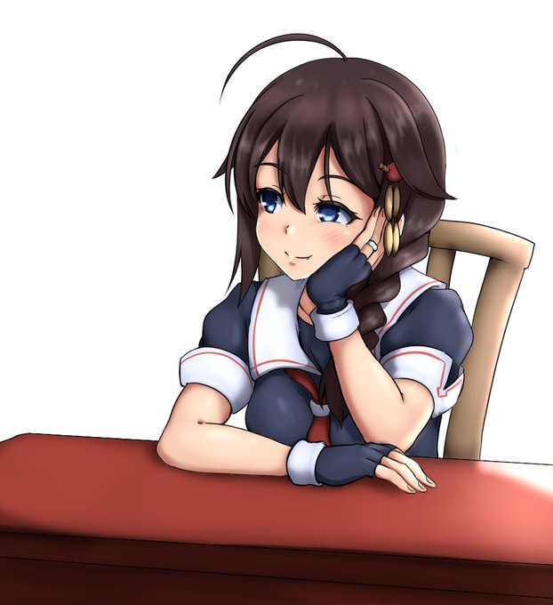 艦これ2期で、嫁の時雨ちゃんが可愛かったので
記念に描きました。 提督の椅子に座って、昨晩を思い出す時雨 ナニがあったんですかねぇ・・・ 