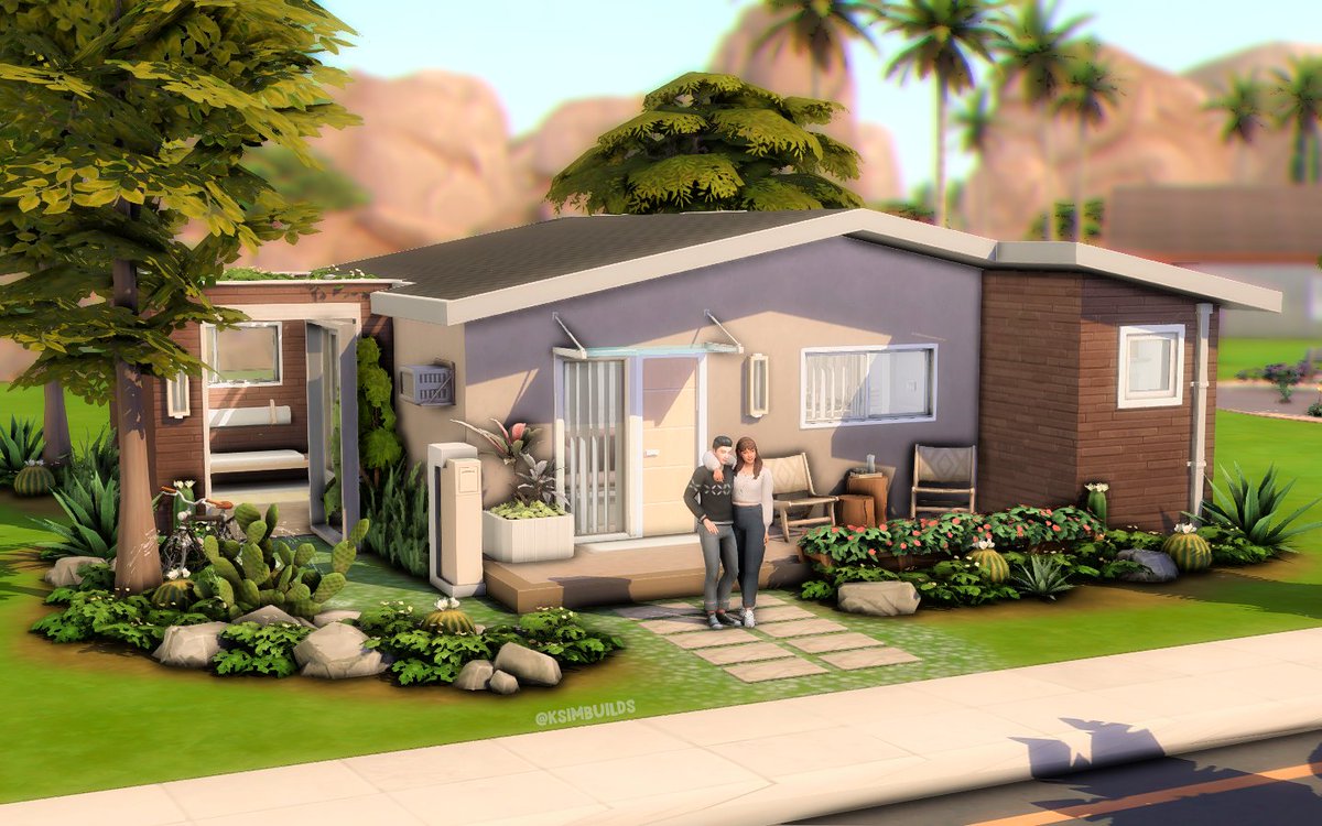 karenborja's tweet photo. Couple's Bungalow 🏠🍃
🌺 https://t.co/xh1EtJUOJY

#TheSims4 #ShowUsYourBuilds https://t.co/VJHic26E1x