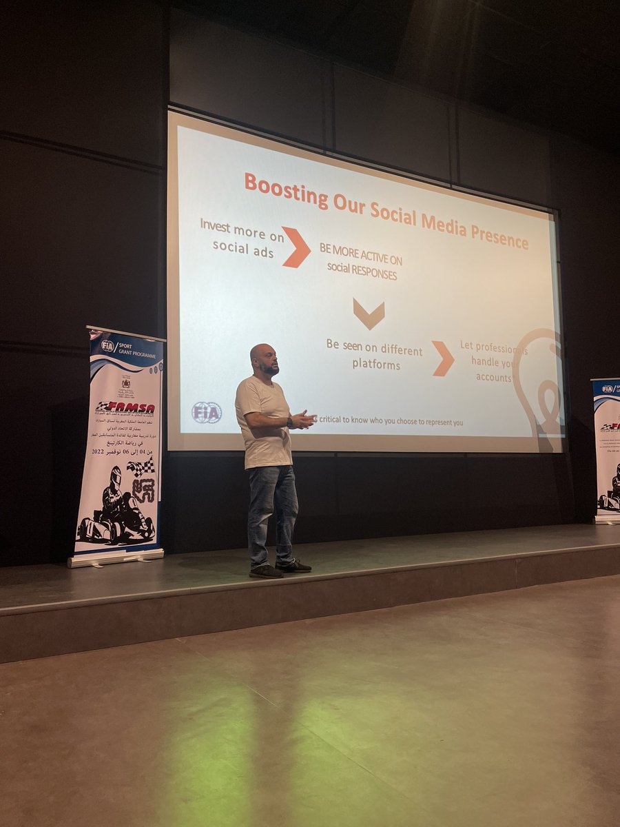 Thank you #Morocco
Glad to have been able to share my sports marketing experience with the motorsport federation and the athletes. 
#sportsmarketing #marketingdoneright #digitalmarketing #consulting #Apexcommunications
