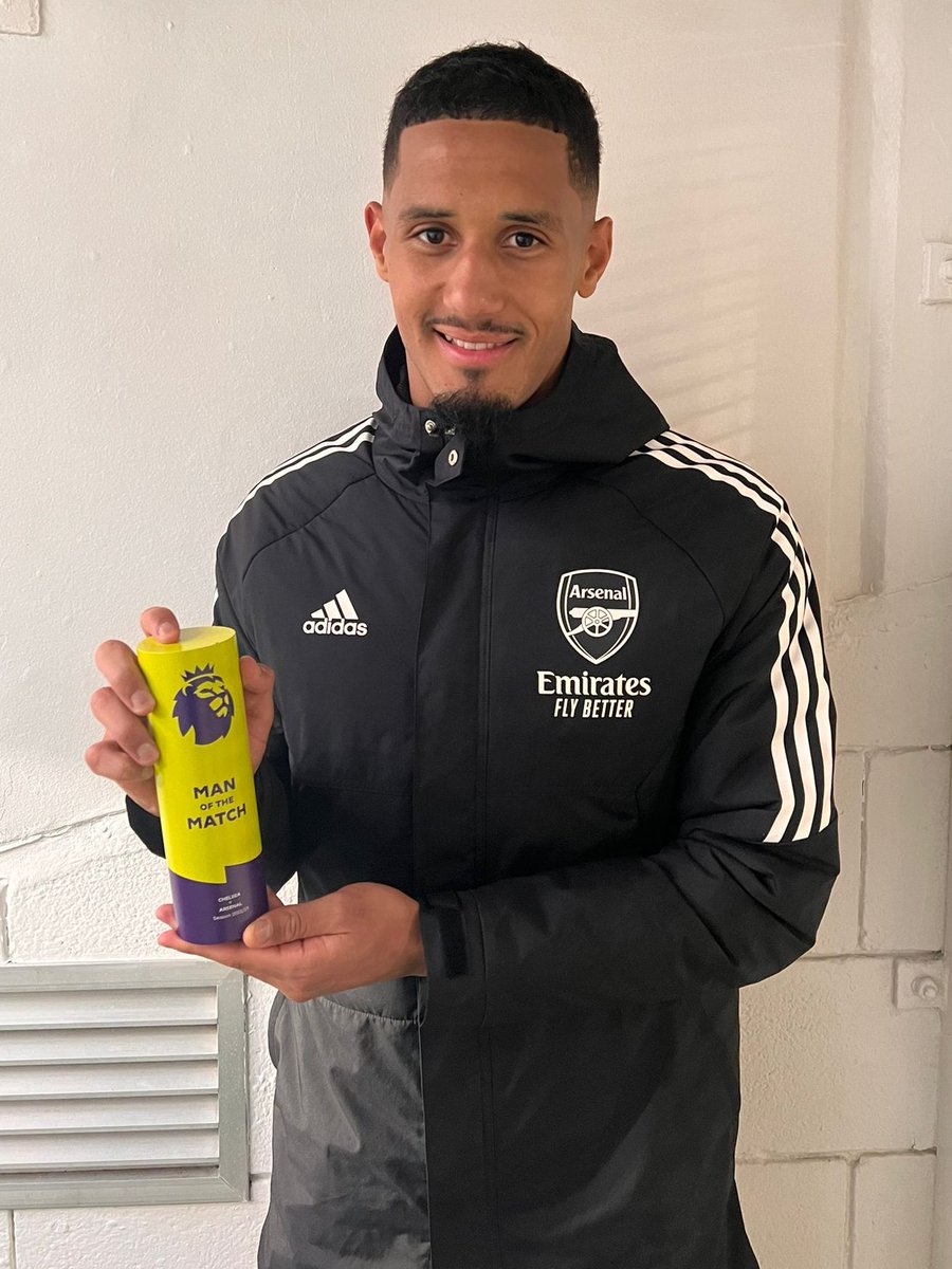 🏆 PL Player of the Match

🎵 ...SALIBA!

😍 How much love for Wilo's performance, Gooners?