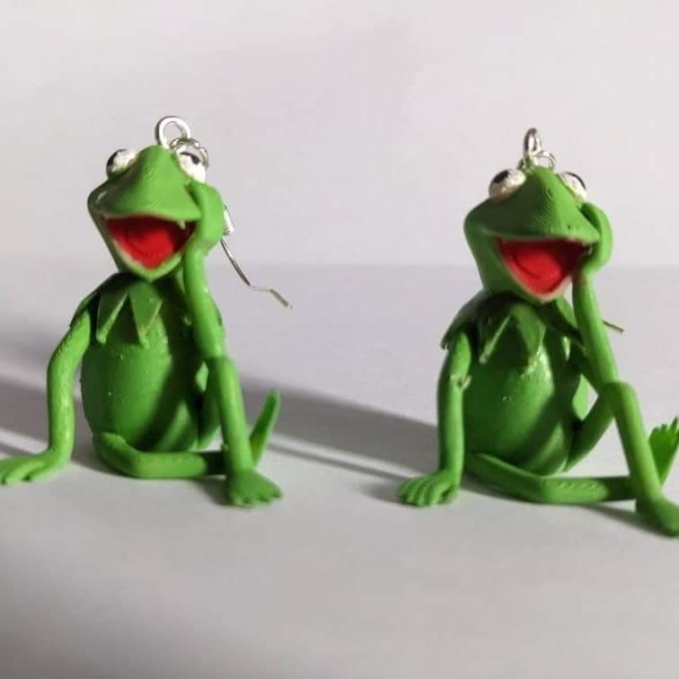 CurnowRyan's tweet photo. Unique Handmade #Muppets Earrings available now https://t.co/JTsnez8wqP #Kermit #Kermitthefrog #misspiggy #Bert #Ernie #unique https://t.co/iJPIInFDrz