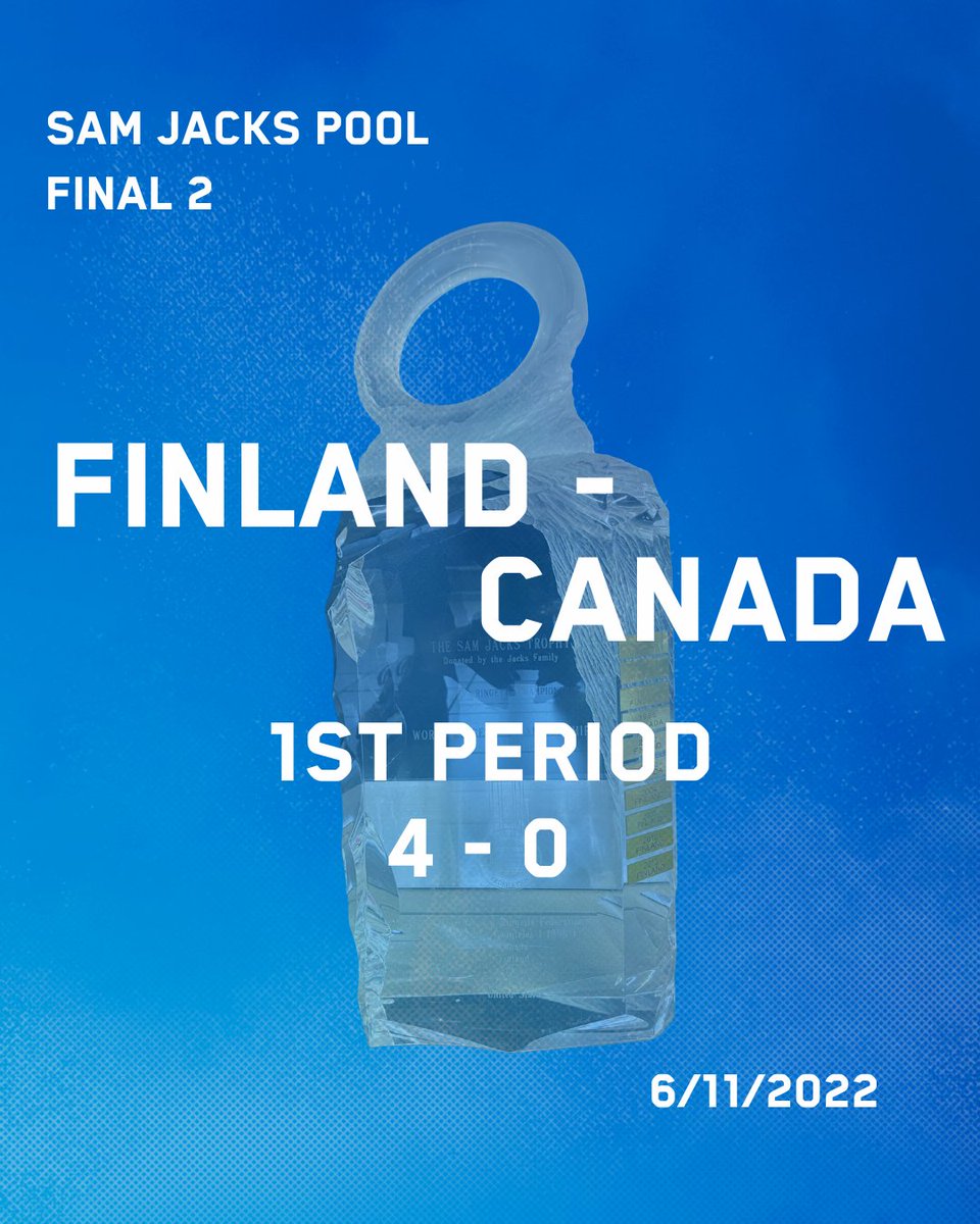 Team Finland takes the lead 4-0 from Team Canada after 1st period of Ringette World Champion final. 

#WorldRingette <a href="/irfringette/">International Ringette Federation</a> <a href="/ringettecanada/">Ringette Canada</a> <a href="/ringettefinland/">Ringette Finland</a> <a href="/MetroAreena/">Espoo Metro Areena</a>